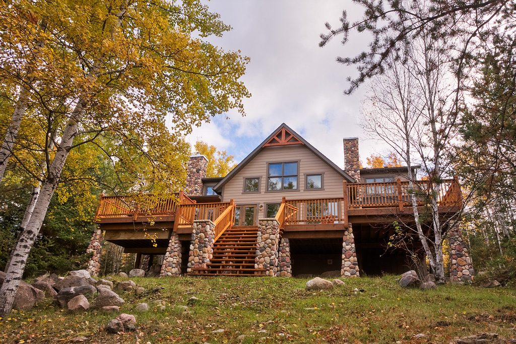 Flanders Lake project by Cornerstone Timberframes