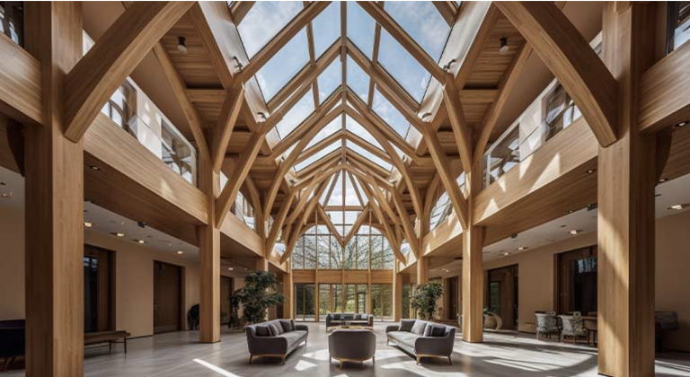 Window in Mass Timber Construction