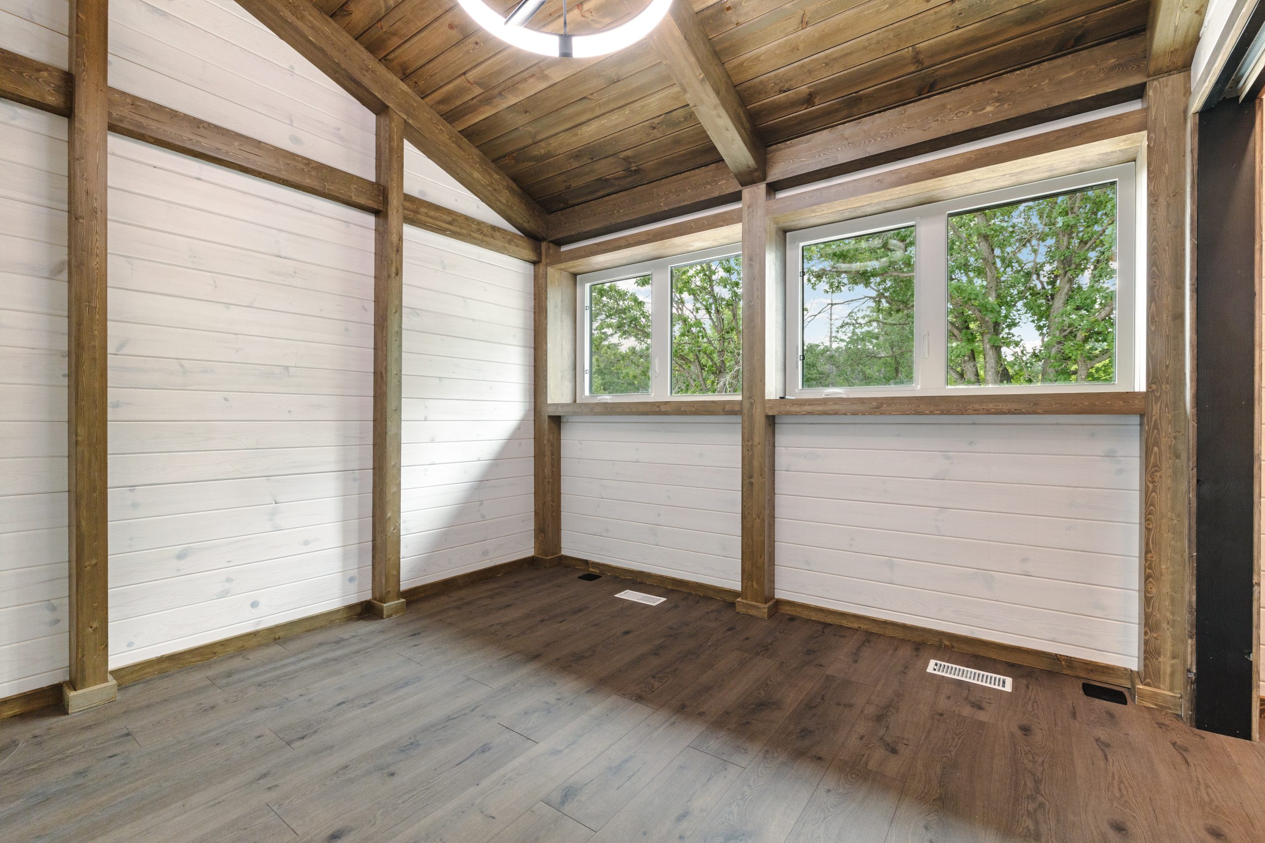 Cornerstone timber home