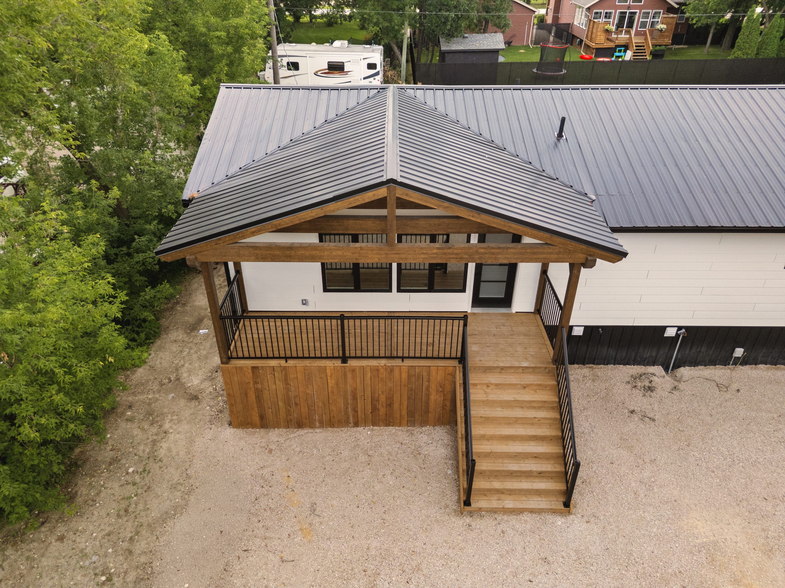 Cornerstone timber project detail